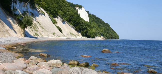Ostsee Göhren auf der Halbinsel Jasmund auf Rügen
