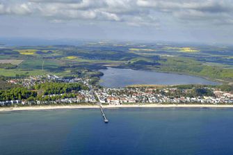 Ostseeurlaub Binz Rügen - Luftbild