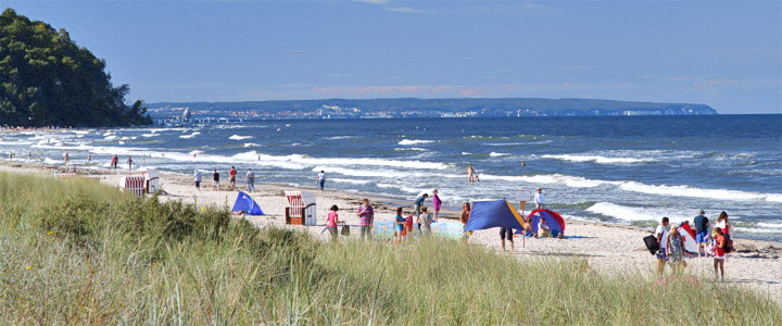 Ostsee Urlaub in Baabe auf Rügen